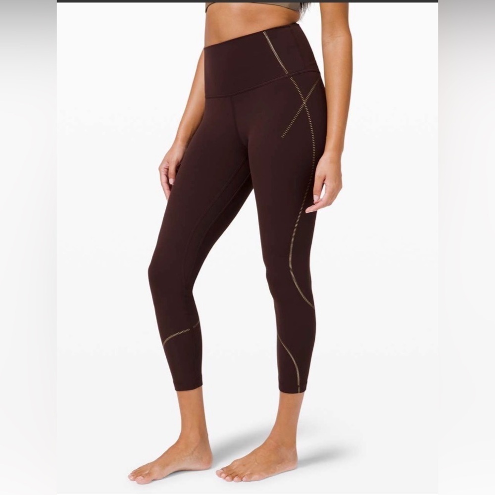 Lululemon Align High-Rise Special Edition Gold Leggings - French Press